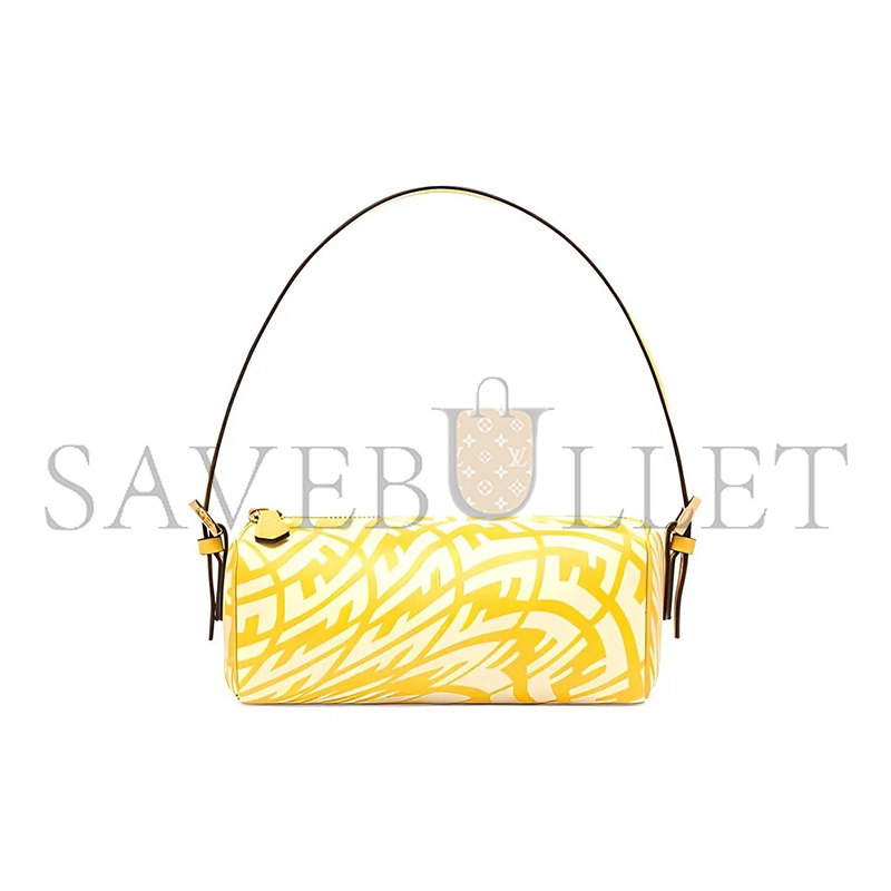 FENDI FWRD RENEW COATED CANVAS SHOULDER BAG 8BS050AFL1F1E8K (19*11*8cm)